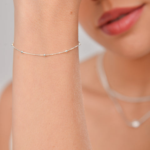 Pure Real 925 Silver Bracelet