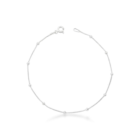 Diamond And Silver Necklace