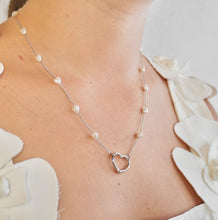 Colar CORAÇÃO + PÉROLA